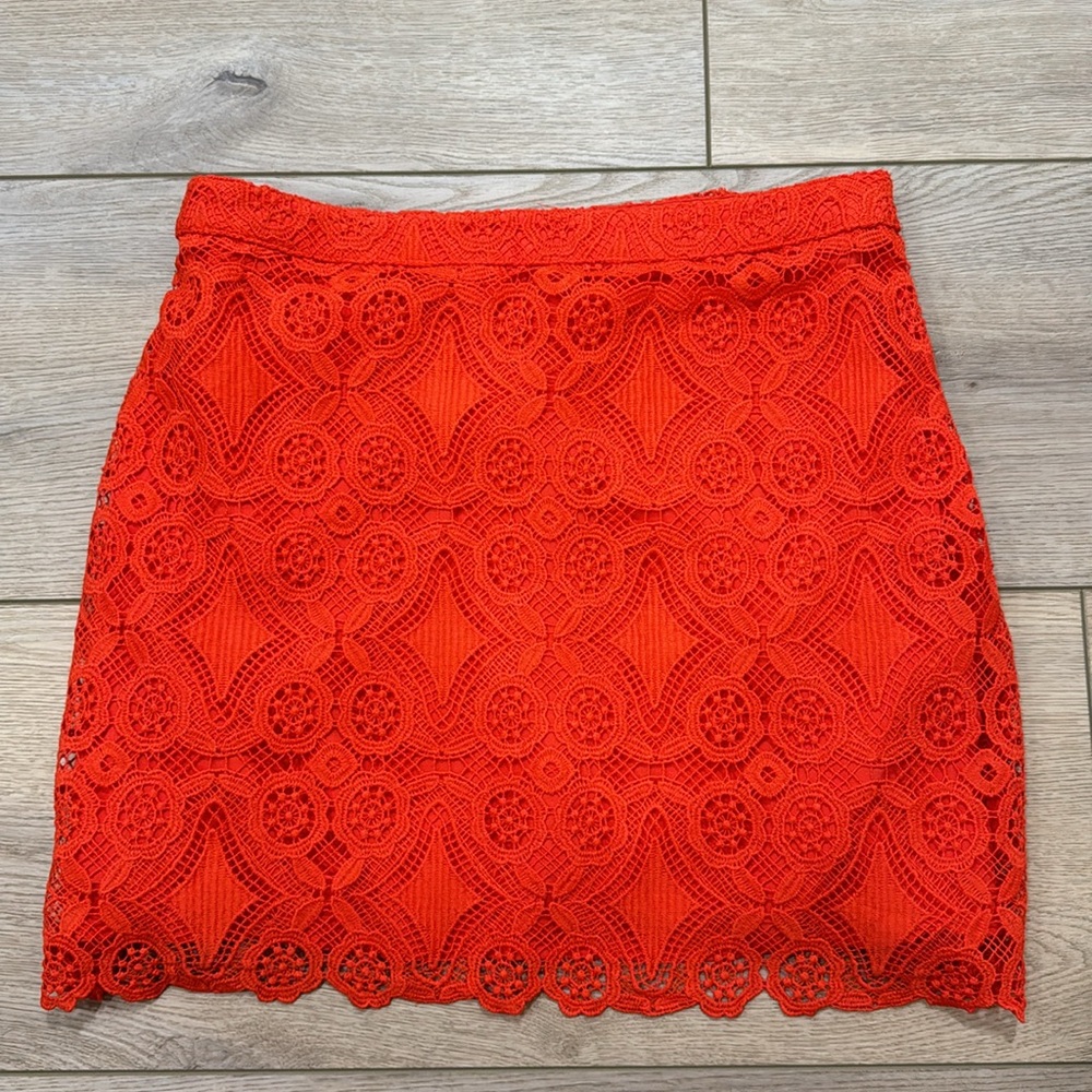 Red Hollister Skirt